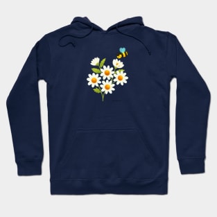 Daisies and Bee Hoodie